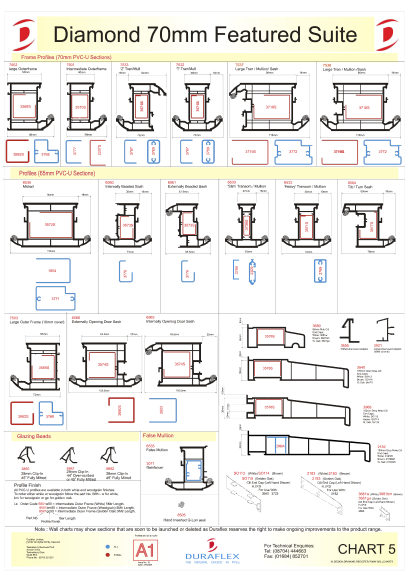 Duraflex 70mm Featured Profile Chart Icon