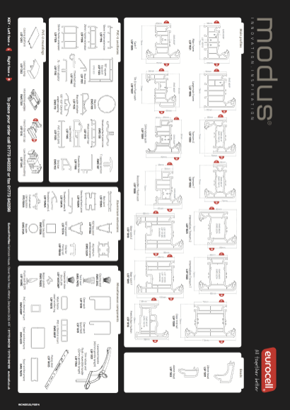 Eurocell Modus Profile Chart